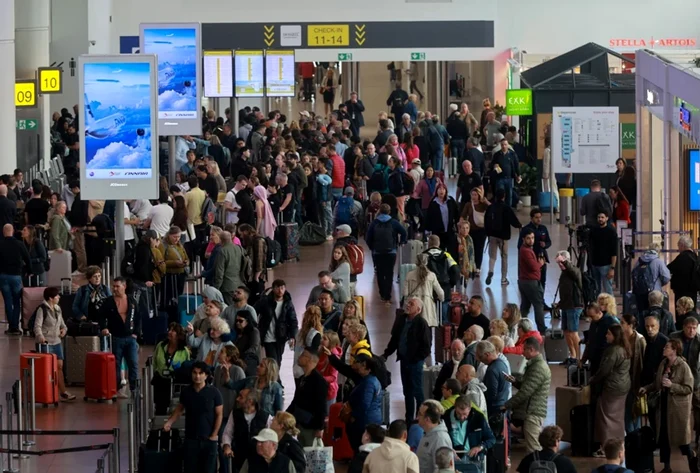 Grevă la aeroporturile din Roma luni, 13 octombrie FOTO: EPA EFE