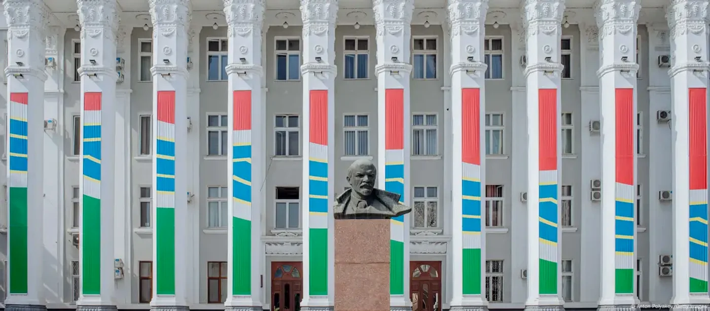 Clădirea „parlamentului” de la Tiraspol