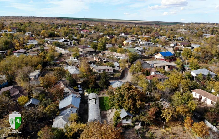 Satul Șivița se află la 25 de kilometri de orașul Galați FOTO: Primăria comunei Tulucești