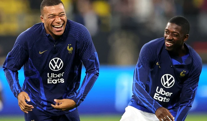Ousmane Dembélé (dreapta), ales fotbalistul anului (FOTO: EPA)