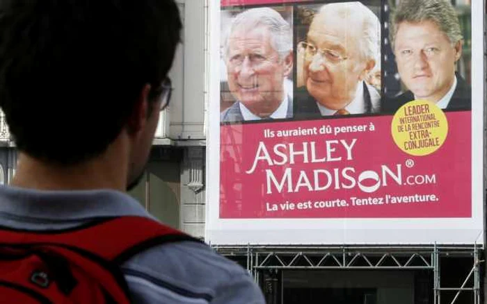 Ashley Madison promitea intimitate, dând drept exemplu aventuri celebre ajunse în presă. FOTO BI