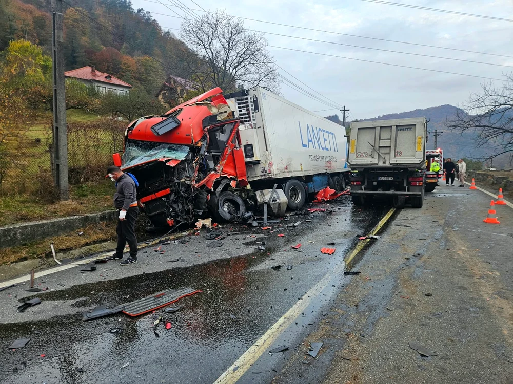 Accident pe Valea Oltului