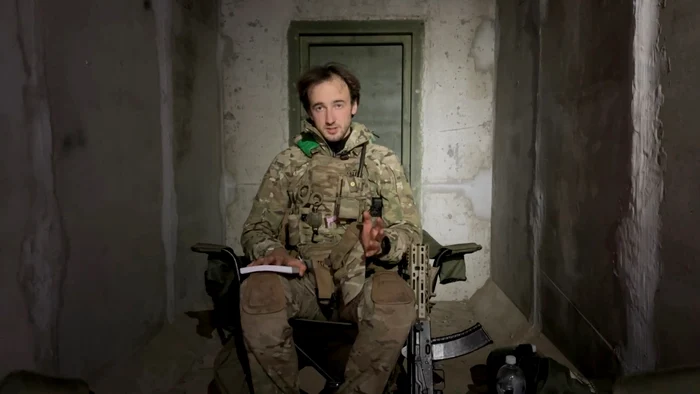 Dimko Jluktenko, fost operator ucrainean de drone/FOTO:X