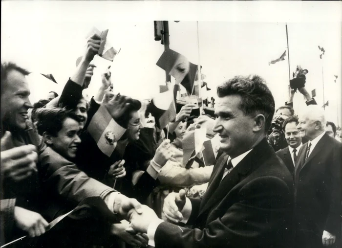 Nicolae Ceaușescu cunoaște momentul său de glorie în 1968 FOTO Profimedia