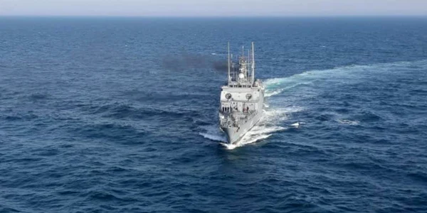 Căutări pe mare a celor trei pescari FOTO Fortele navale
