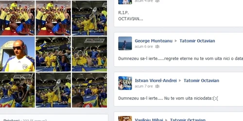 suporter mort facebook