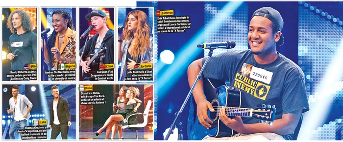 Solişti de culoare, italieni, un chinez şi o iordaniancă se bat de la egal la egal cu românii noştri, la show-urile de talente de la Antena 1 şi PRO TV. Click! îţi spune povestea lor
