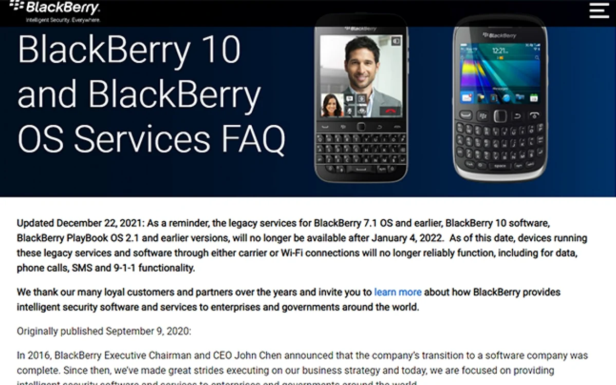 Captură blackberry.com