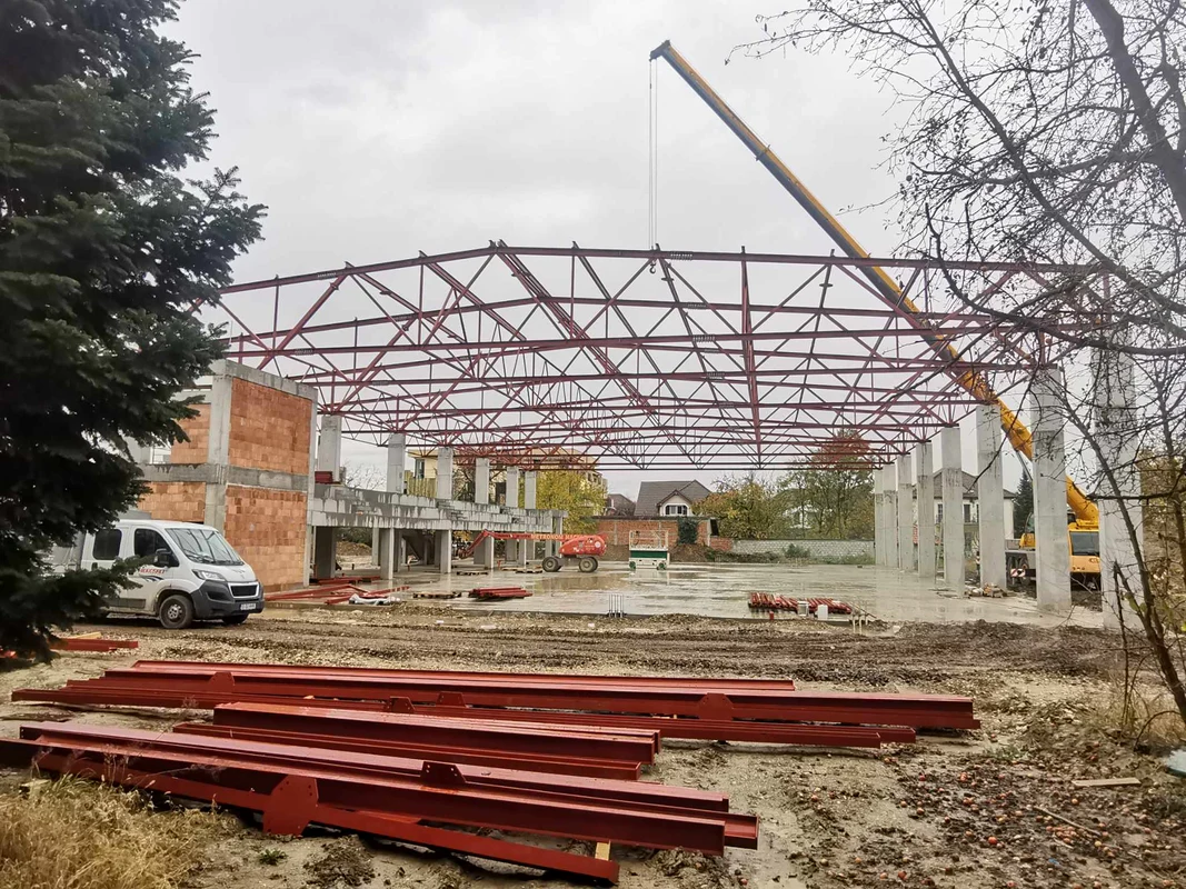 UPT construiește o nouă sală de sport FOTO Ștefan Both