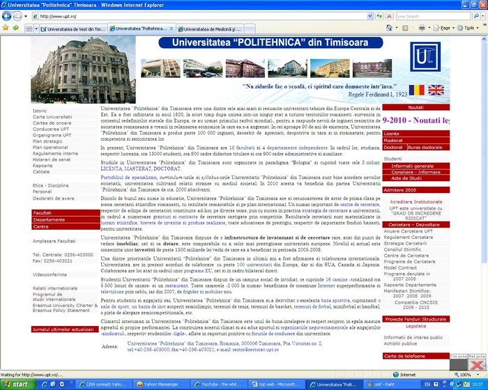 Universitate Timişoara