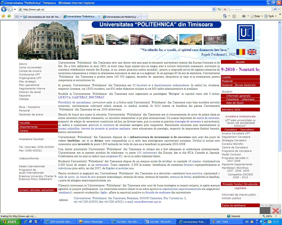 Universitate Timişoara