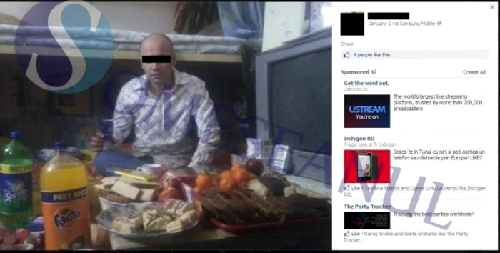 Deţinuţii au avut de toate pe masă