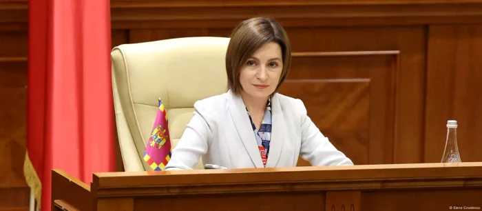 Președinta Maia Sandu în Parlament
