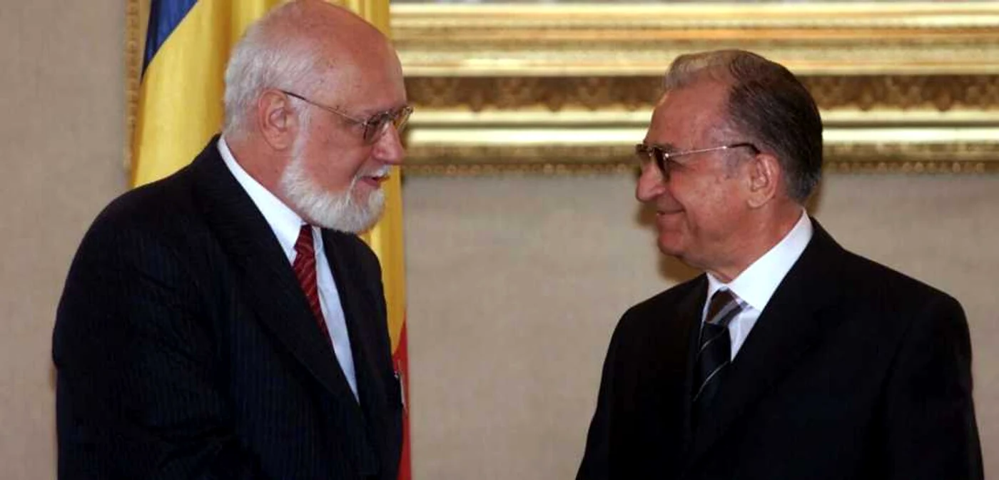 Gelu Voican Voiculescu si Ion Iliescu conduc Institutului Revoluţiei Române FOTO Mediafax