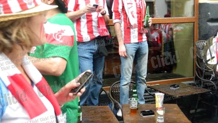 Fanii lui Athletic Bilbao au lăsat dezastru în urmă.