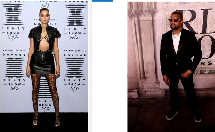 Irina a defilat pentru Kanye la Săptămâna Modei de la ParisFoto: Getty Images