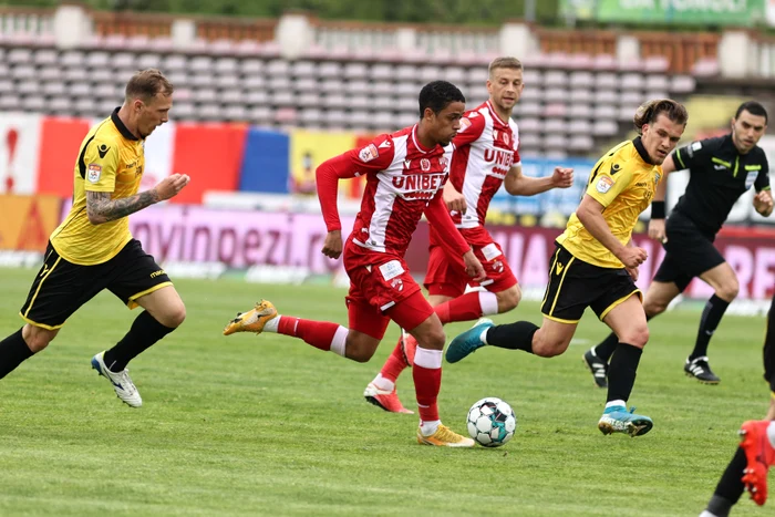 Dinamo a învins pe FC VoluntariFOTO: Mediafax