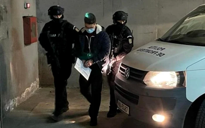 Ahmed Sami el Bourkadi a fost prins pe 14 decembrie Foto: Politia Romana