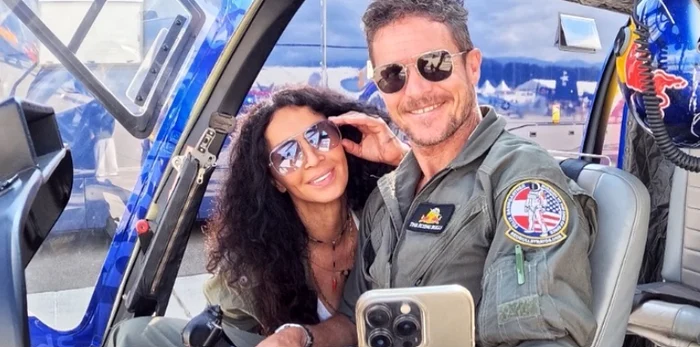 Mihaela Rădulescu și Felix Baumgartner / foto: Instagram