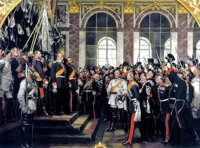 Încoronarea lui Wilhelm I ca împărat al Germaniei FOTO wikipedia