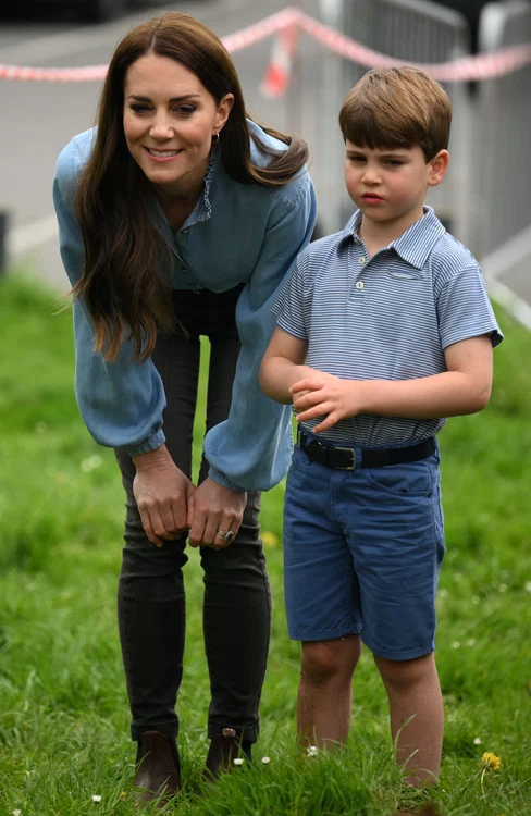 Kate Middleton și Prințul Louis GettyImages 1253153132 jpg