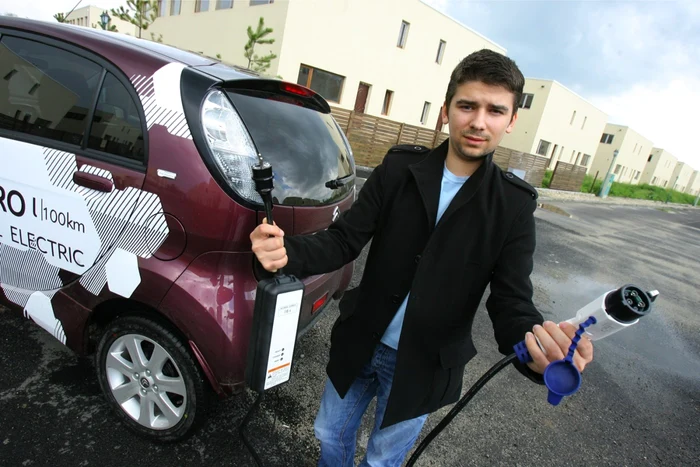 Prima staţie de alimentare a automobilelor electrice ar putea fi construită în centrul Capitalei. FOTO Dorin Costanda