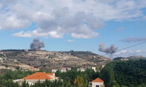 israel atac in Liban foto x @ha3mahdi jpeg