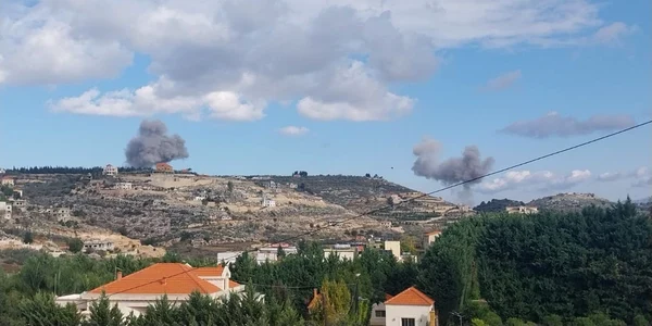 israel atac in Liban foto x @ha3mahdi jpeg