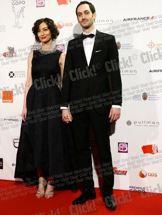 Raluca Aprodu, fosta iubita a lui Andi Vasluianu la bratul lui Tudor Istodor (foto: Dorin Constanda)