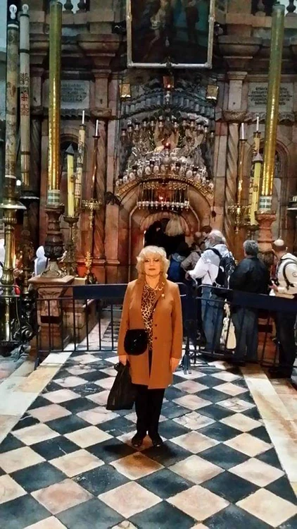 Corina Chiriac nu e la prima vizită în Țara Sfântă