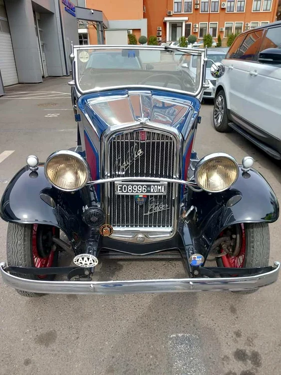 FIAT 508 Weber Balilla Spider fabricat în anul 1936, adus la înmatriculare la RAR (foto: Registrul Auto Român)