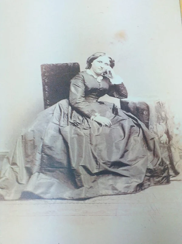 Prima sotie a lui Titu Maiorescu, Clara, nascuta Kremnitz (foto: Biblioteca Academiei Române)