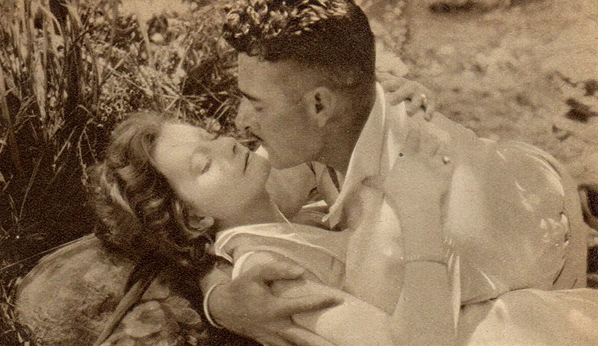 Greta Garbo și John Gilbert, în filmul „Love” (1927), o adaptare a romanului „Anna Karenina”, de Lev Tolstoi 