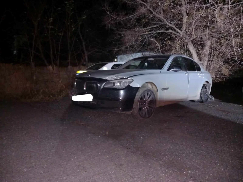 Mașina a fost orpită cu ajutprul dispozitivului FOTO Tractări Arad Cozmi Pop