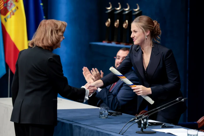 Ana Blandiana și Leonor de Bourbon, Prințesă de Asturia/Foto: Profimedia Images