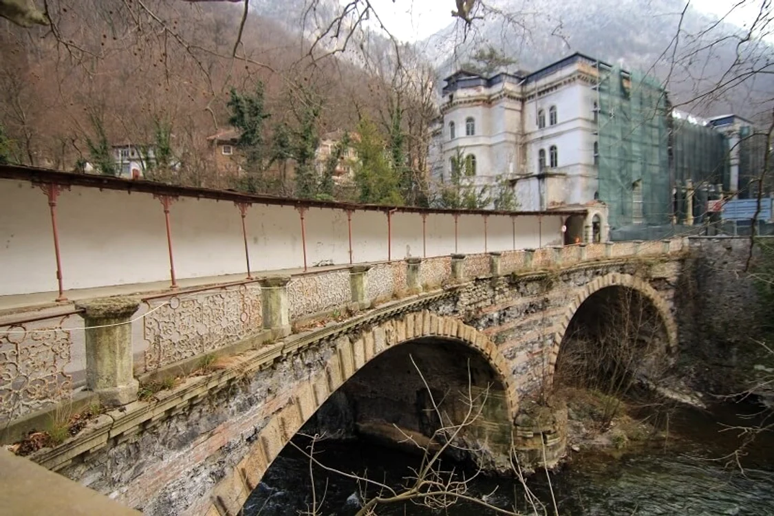 Podul de piatră FOTO Primăriea Băile Herculane