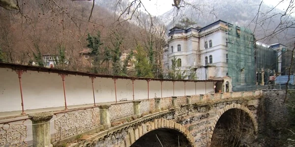 Podul de piatră FOTO Primăriea Băile Herculane