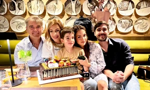 Fiul ei, Cezar, a împlinit 7 ani, iar soțul ei, Silviu Bulugioiu, a schimbat prefixul