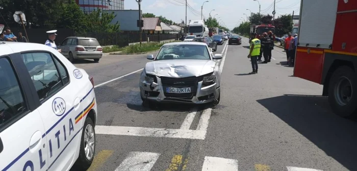 Accidentul a avut loc în municipiul Bacău