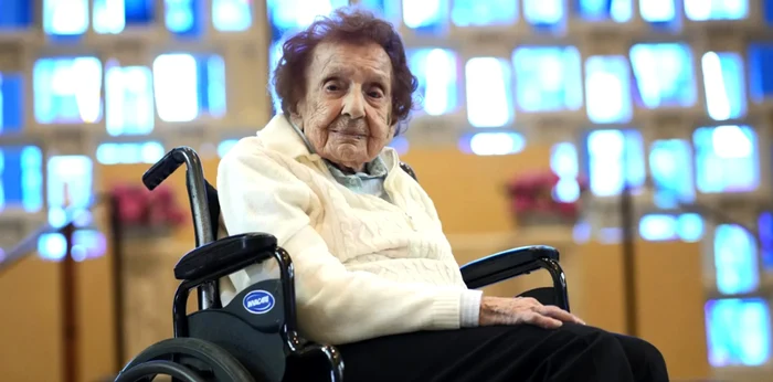 Sora Frances Piscatella, cea mai în vârstă călugăriță din lume. Foto: Instagram