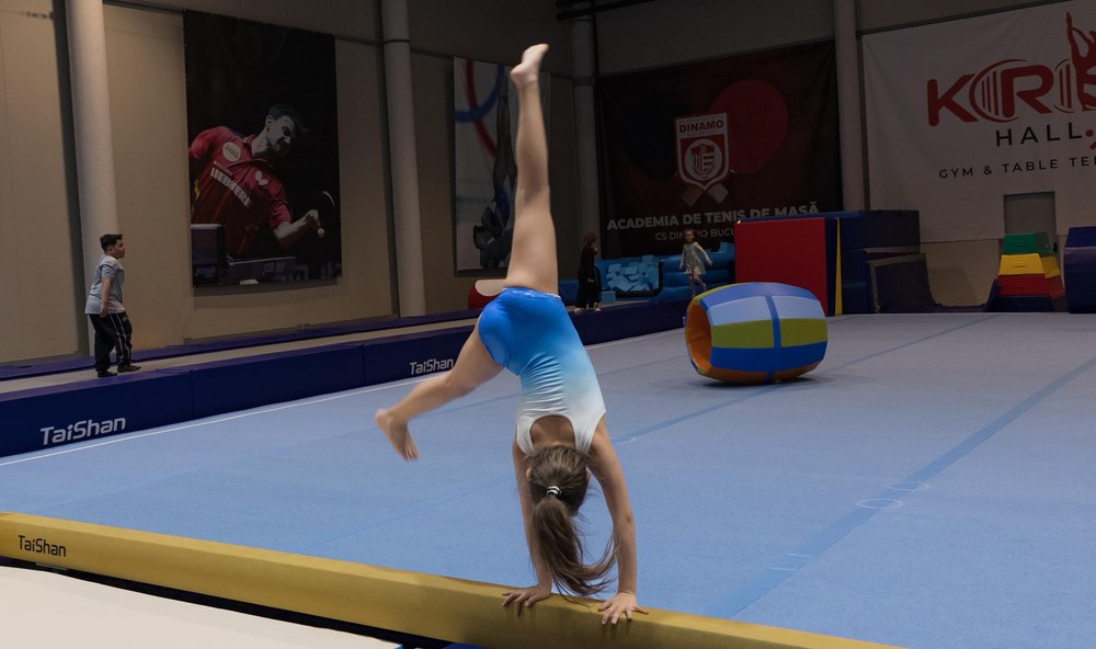 Larisa Iordache și-a deschis școală de gimnastică