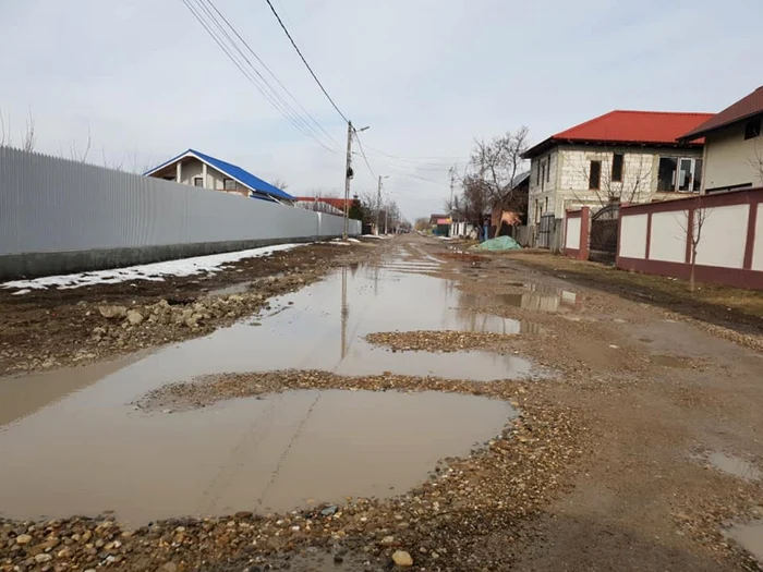 Chinuitul cartier Tineretului din Tecuci FOTO Facebook/G Stângă