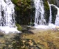 Izvorul Frumos - cascada de la intrarea în Mănăstirea - Schitul Pahomie - Vâlcea lăcaşul unic în România Foto Daciana Stoica