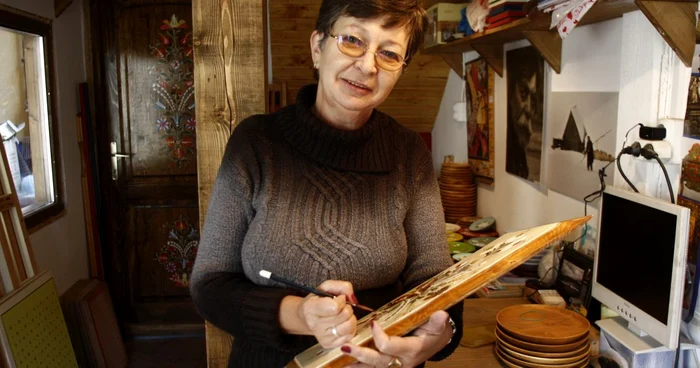 Sibiu: Alexandra Matei este „urmaşa“ pictorilor saşi din Sibiu