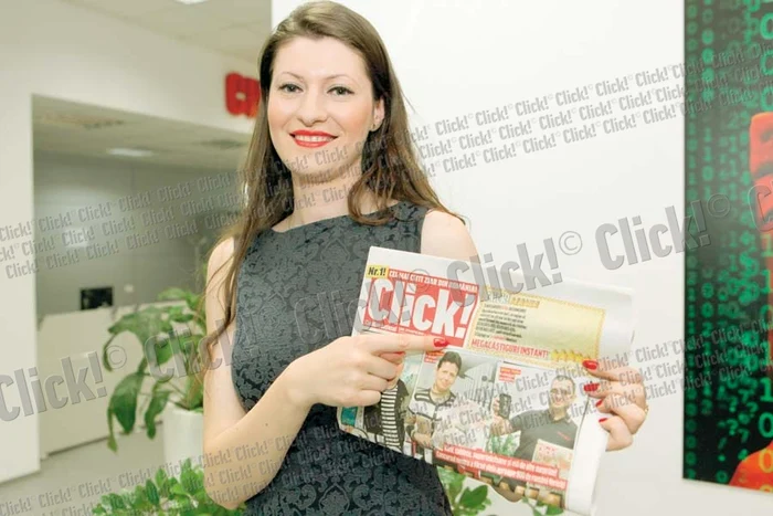 Diana Hossu (28 de ani) a câştigat 5.000 de lei la cel mai iubit concurs (Fotografii: Click!)