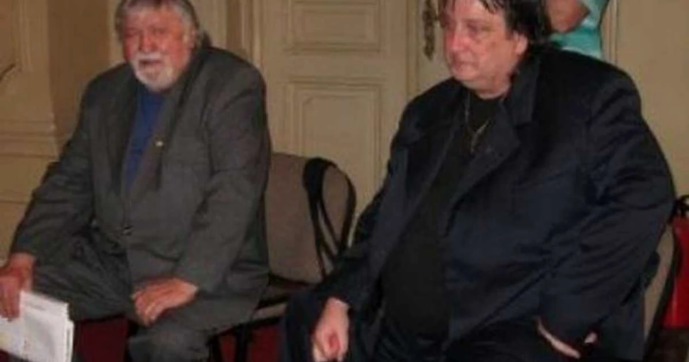 Gabriel Bratu, alături de bunul său prieten Ştefan Popa Popa's