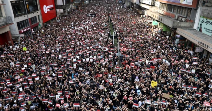 Protest Hong Kong FOTO EPA-EFE