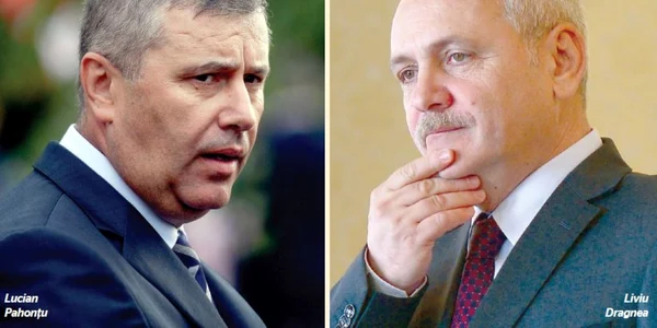Lucian Pahontu si Liviu Dragnea FOTO Mediafax 
