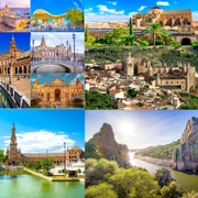 Sevilla și alternativa ei mai puțin cunoscută Extremadura din Spania Colaj Tourism DMS 
