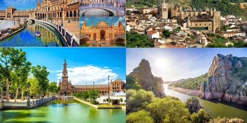 Sevilla și alternativa ei mai puțin cunoscută Extremadura din Spania Colaj Tourism DMS 
